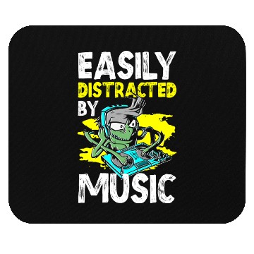 Discover Musician Techno Melody Vinyl Mouse Pads