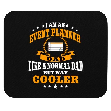 Discover Funny Event Planner Dad Outfit Father Mouse Pads