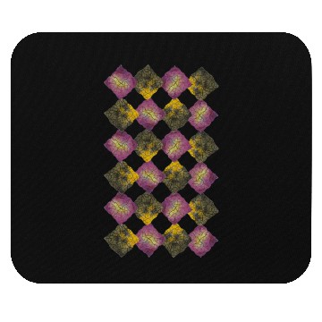 Discover Purple Mosaic Rhombuses. Mouse Pads