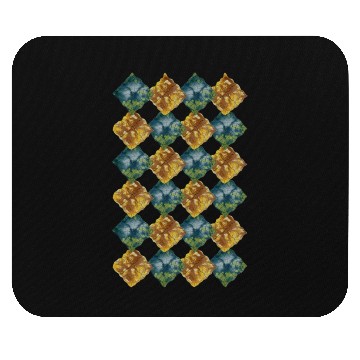 Discover Rhombus Autumn Water Mouse Pads