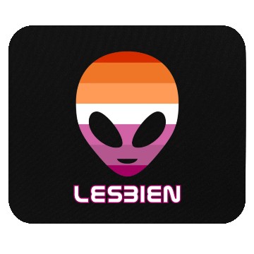Discover Lesbien aka lesbian alien Mouse Pads