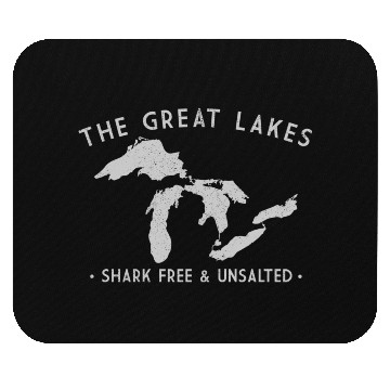 Discover Great Lakes Shark Free And Unsalted Mouse Pads