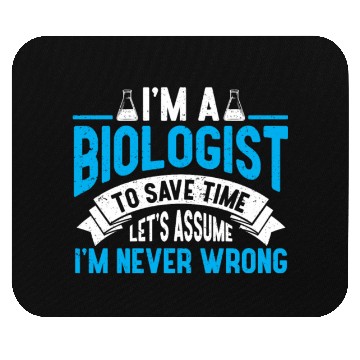 Discover Biology Gift Biologist Mouse Pads