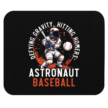 Discover Baseball Astronaut Baseball Player Outerspace Mouse Pads