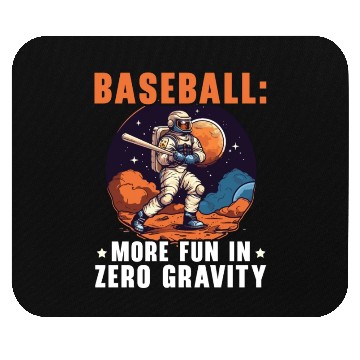 Discover Baseball Astronaut Baseball Player Outerspace Mouse Pads