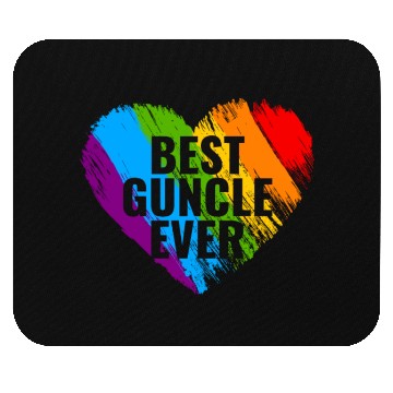 Discover Best Guncle Ever Gay Uncle Gay Mouse Pads