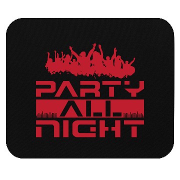 Discover Party all night Mouse Pads