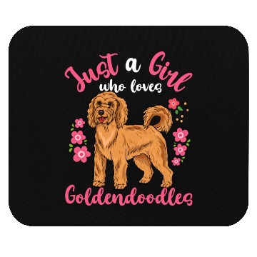 Discover Goldendoodle Dog Lover Mouse Pads