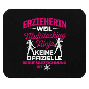 Discover Educator As Ninja Kindergarten Teacher Mouse Pads