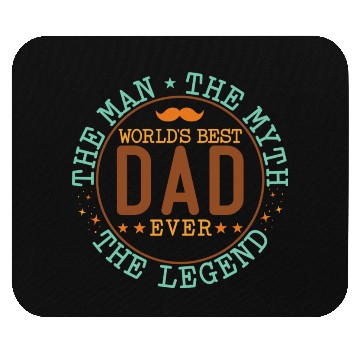 Discover best dad ever Mouse Pads