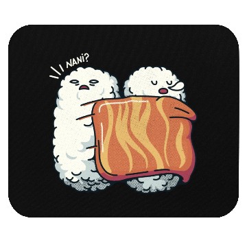 Discover Sleeping Sushi Mouse Pads