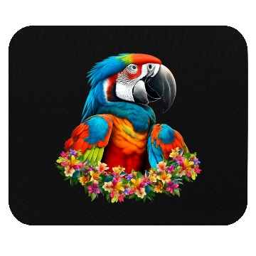 Discover Beautiful Nature - Macaw 01 Mouse Pads