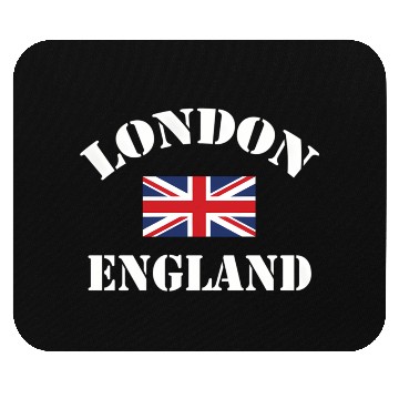 Discover London England Tourist Mouse Pads
