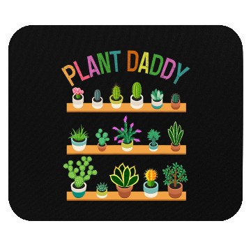 Discover Plant Daddy Succulents Dad Gardener Gardening Mouse Pads