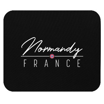 Discover Normandy France Mouse Pads