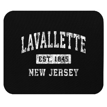 Discover Lavallette New Jersey Nj Established Sports Mouse Pads