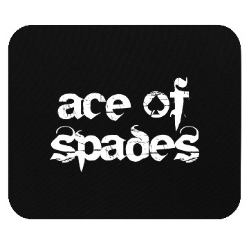 Discover ace of spades Mouse Pads