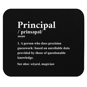 Discover Principal Definition Back To School Headmistress E Mouse Pads
