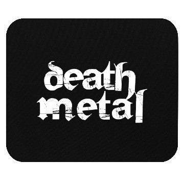 Discover death metal logo design Mouse Pads