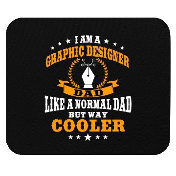 Discover Graphic Dad Designer Outfit Father's Day Mouse Pads