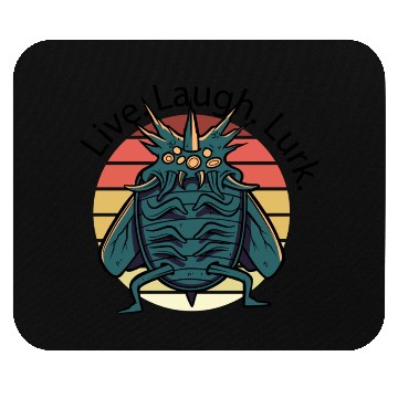 Discover Live Laugh Lurk Mouse Pads