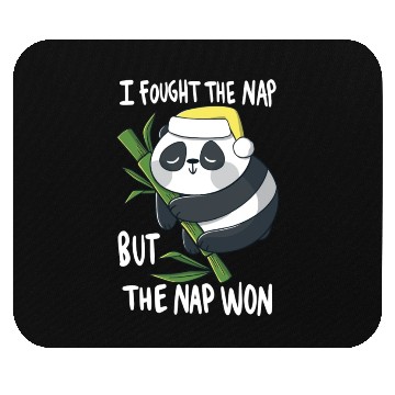 Discover Sleepy Panda Mouse Pads