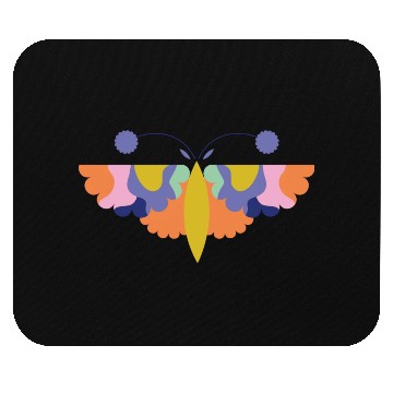 Discover Colorful Happy Butterfly For Nature Lovers Mouse Pads
