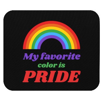 Discover Pride Rainbow Mouse Pads