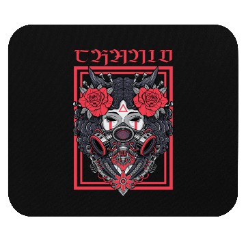 Discover Mechanical Temptation: The Devil's Rose Mouse Pads