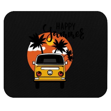 Discover Happy Summer,Nature Lover Mouse Pads