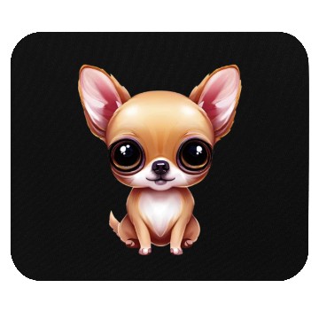Discover Chihuahua Cuteness Overload Mouse Pads