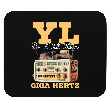 Discover Ham Radio Operator Morse Code Radioactivity Mouse Pads