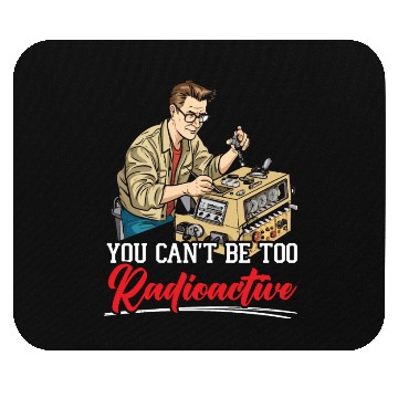 Discover Ham Radio Operator Morse Code Radioactivity Mouse Pads