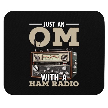 Discover Ham Radio Operator Morse Code Radioactivity Mouse Pads