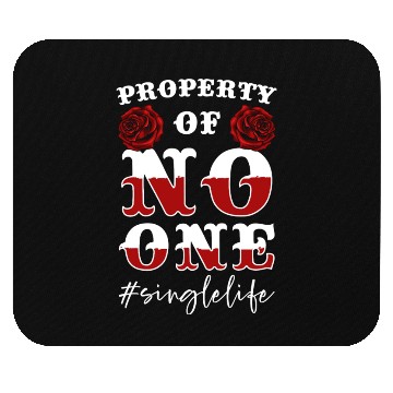 Discover Single Bachelorette Freedom Mouse Pads