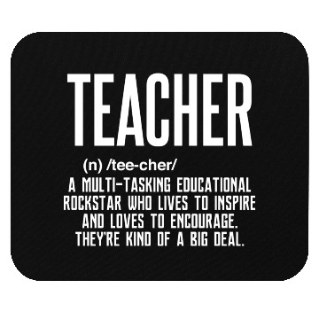 Discover Education Teacher School Funny Mouse Pads