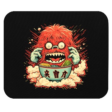 Discover Ramen Monster Mouse Pads