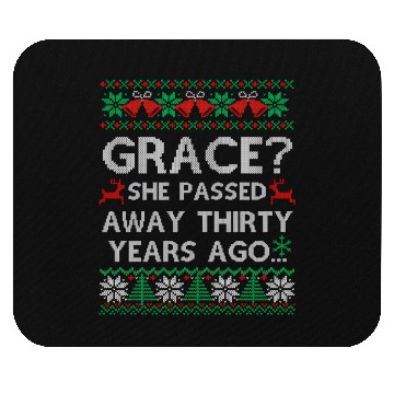 Discover Family Winter Vacation Ugly Style Mouse Pads