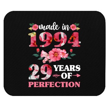 Discover 29Th For Floral Made In 1994 Mouse Pads