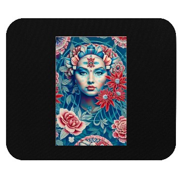 Discover A Flower Among Flowers Mouse Pads