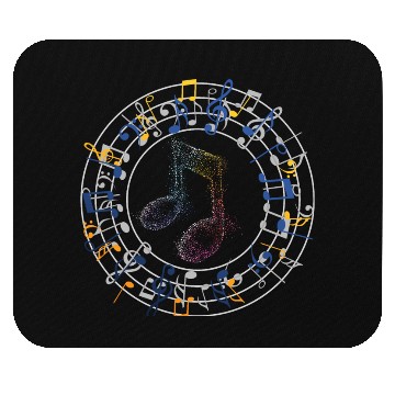 Discover music and arts Mouse Pads