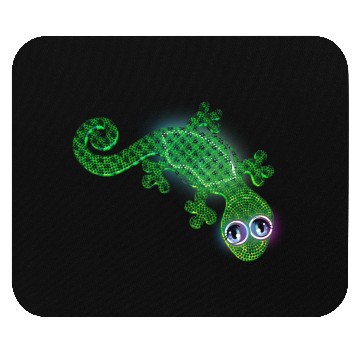 Discover Green lizard Mouse Pads