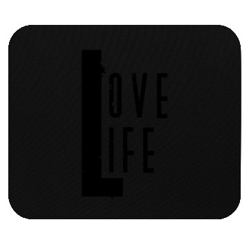 Discover Love Life - Embrace Every Moment Mouse Pads