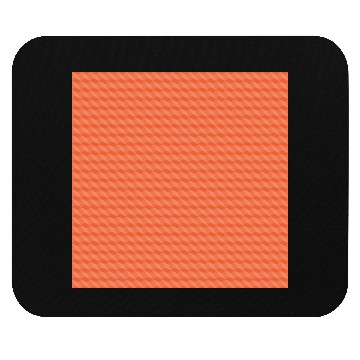 Discover Retro Orange Geometric Pattern Mouse Pads