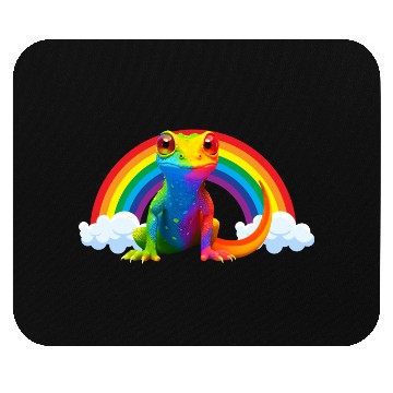 Discover Gay Pride Gecko Mouse Pads