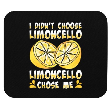Discover Italian Limoncello Lover Lemon Liquor Drinker Mouse Pads