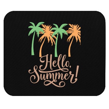 Discover Hello Summer Mouse Pads