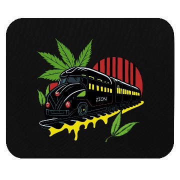 Discover Zion Train Mouse Pads