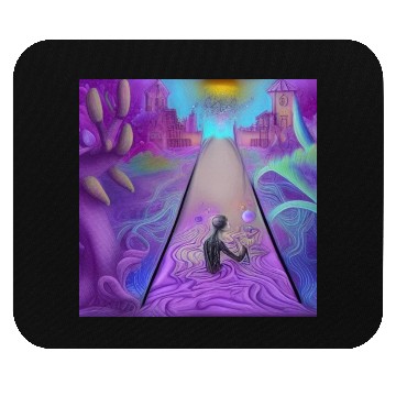 Discover Psychedelic imagination Who am I, where am I? Mouse Pads