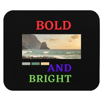 Discover Red Blue Green Bold and Bight Mouse Pads